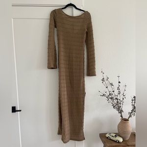 NAKD crochet maxi dress, swimsuit coverup